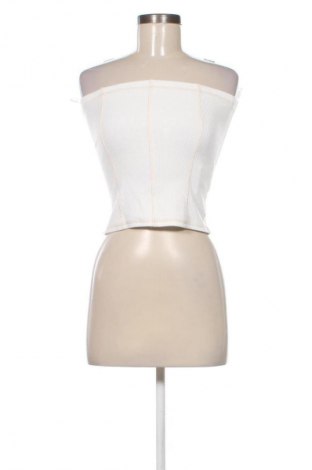 Top de femei H&M Divided, Mărime S, Culoare Alb, Preț 77,17 Lei