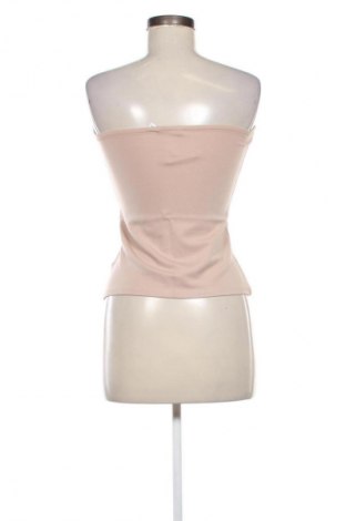 Дамски топ NA-KD, Размер M, Цвят Бежов, Цена 27,37 лв.