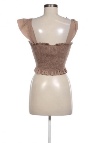 Γυναικείο τοπ Pretty Little Thing, Μέγεθος M, Χρώμα Καφέ, Τιμή 14,77 €