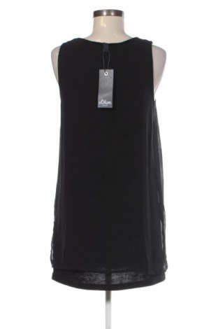 Γυναικείο τοπ S.Oliver, Μέγεθος S, Χρώμα Μαύρο, Τιμή 17,99 €