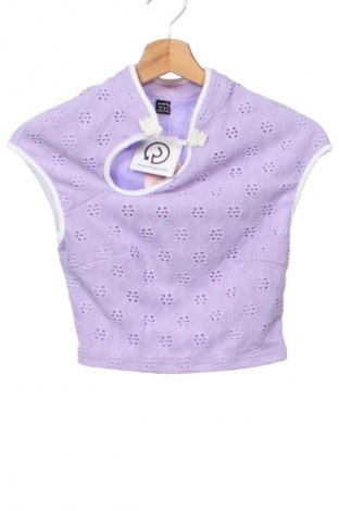 Γυναικείο τοπ SHEIN, Μέγεθος XS, Χρώμα Βιολετί, Τιμή 23,53 €