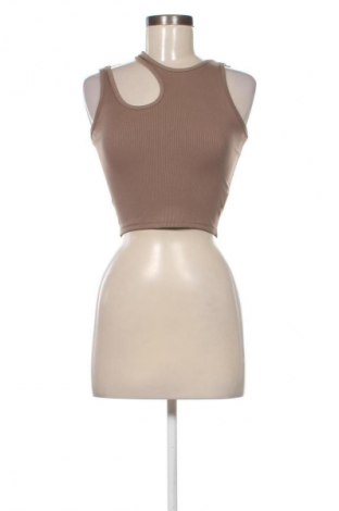 Γυναικείο τοπ SHEIN, Μέγεθος S, Χρώμα Καφέ, Τιμή 15,00 €