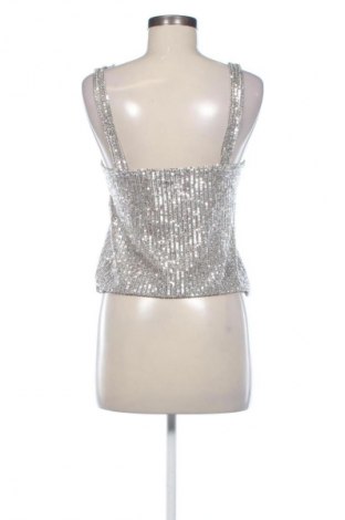 Γυναικείο τοπ Zara, Μέγεθος S, Χρώμα Ασημί, Τιμή 9,14 €