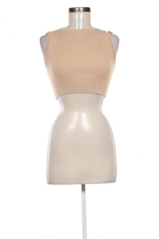 Γυναικείο τοπ Zara, Μέγεθος S, Χρώμα  Μπέζ, Τιμή 9,21 €