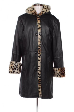 Damski skórzany płaszcz Caren Pfleger, Rozmiar L, Kolor Kolorowy, Cena 425,29 zł
