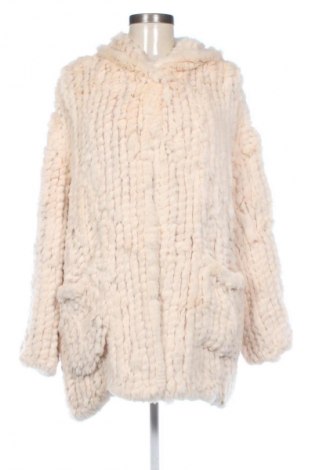 Damen Ledermantel Coco, Größe L, Farbe Ecru, Preis € 184,99