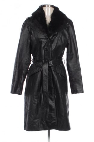 Palton din blană pentru damă Friendtex, Mărime L, Culoare Negru, Preț 486,84 Lei