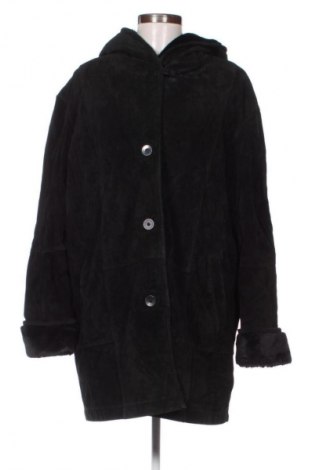 Damen Ledermantel Unbranded, Größe XL, Farbe Schwarz, Preis 208,47 €