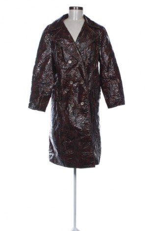 Palton din blană pentru damă Unbranded, Mărime XL, Culoare Maro, Preț 422,07 Lei