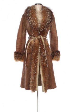 Dámská kožená bunda  Unbranded, Velikost S, Barva Hnědá, Cena  2 723,00 Kč