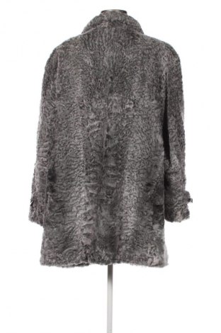 Δερμάτινο γυναικείο παλτό Unbranded, Μέγεθος XL, Χρώμα Γκρί, Τιμή 137,99 €