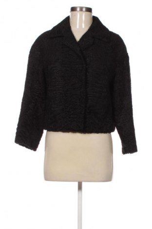 Damski skórzany płaszcz Unbranded, Rozmiar L, Kolor Czarny, Cena 485,99 zł