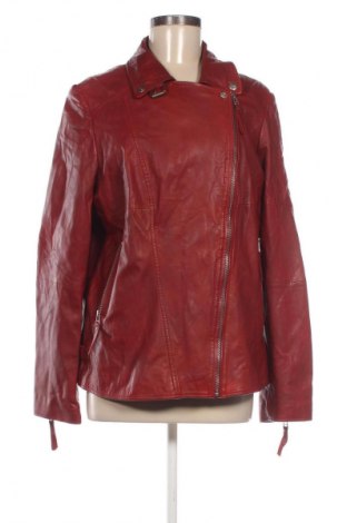Damen Lederjacke Ajc, Größe XL, Farbe Rot, Preis 117,99 €