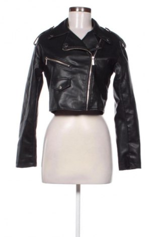 Γυναικείο δερμάτινο μπουφάν Amisu, Μέγεθος S, Χρώμα Μαύρο, Τιμή 29,67 €