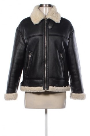 Damen Lederjacke Bershka, Größe S, Farbe Schwarz, Preis € 29,67