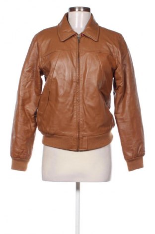 Γυναικείο δερμάτινο μπουφάν Best Connections, Μέγεθος M, Χρώμα Καφέ, Τιμή 50,00 €