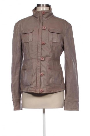 Damen Lederjacke Bik Bok, Größe L, Farbe Grau, Preis € 38,03