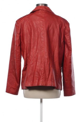 Damska kurtka skórzana C&A, Rozmiar XXL, Kolor Czerwony, Cena 133,33 zł