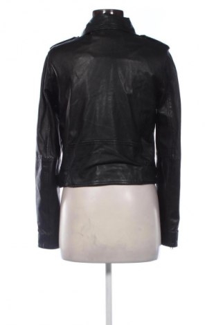 Дамско кожено яке Calvin Klein Jeans, Размер M, Цвят Черен, Цена 341,99 лв.