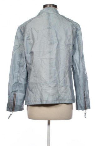 Дамско кожено яке Canda, Размер XL, Цвят Син, Цена 40,99 лв.