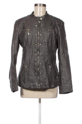 Dámská kožená bunda  Canda, Velikost L, Barva Šedá, Cena  569,00 Kč