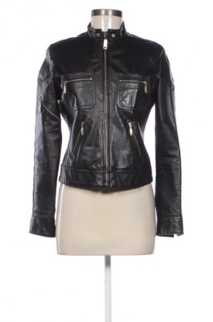 Дамско кожено яке Clio, Размер S, Цвят Черен, Цена 97,00 лв.