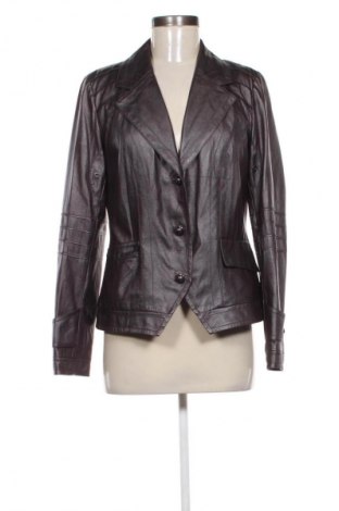 Damska kurtka skórzana Concept UK, Rozmiar M, Kolor Fioletowy, Cena 133,66 zł