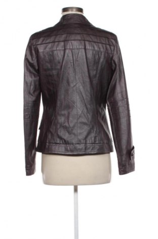 Damska kurtka skórzana Concept UK, Rozmiar M, Kolor Fioletowy, Cena 133,66 zł