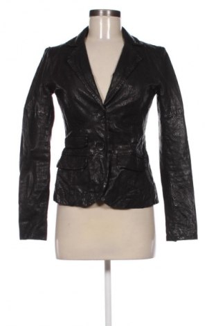 Dámská kožená bunda  DKNY Jeans, Velikost S, Barva Černá, Cena  3 128,00 Kč