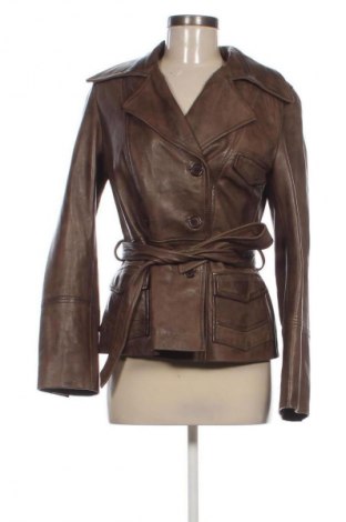 Дамско кожено яке David Moore, Размер S, Цвят Кафяв, Цена 156,40 лв.