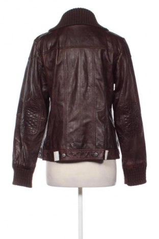 Γυναικείο δερμάτινο μπουφάν Eddie Bauer, Μέγεθος L, Χρώμα Καφέ, Τιμή 42,00 €