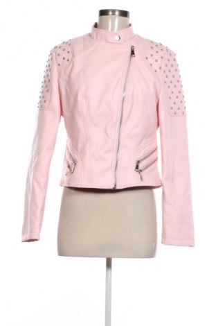 Дамско кожено яке Fisherfield, Размер L, Цвят Розов, Цена 58,65 лв.