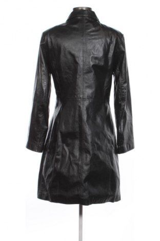 Дамско кожено яке Gina Mariolano, Размер M, Цвят Черен, Цена 129,96 лв.