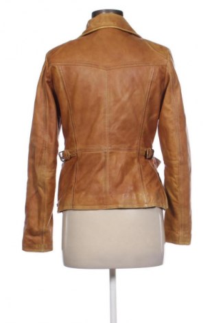 Γυναικείο δερμάτινο μπουφάν Gipsy, Μέγεθος S, Χρώμα Καφέ, Τιμή 80,00 €