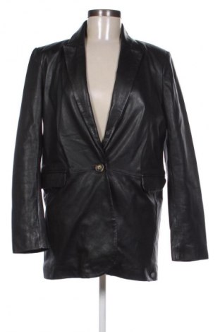 Γυναικείο δερμάτινο μπουφάν Gipsy, Μέγεθος S, Χρώμα Μαύρο, Τιμή 217,70 €