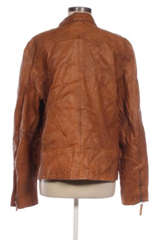 Дамско кожено яке Gipsy, Размер XL, Цвят Кафяв, Цена 167,99 лв.