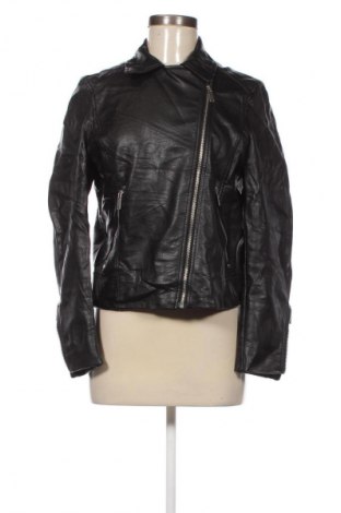 Damska kurtka skórzana H&M, Rozmiar M, Kolor Czarny, Cena 209,99 zł