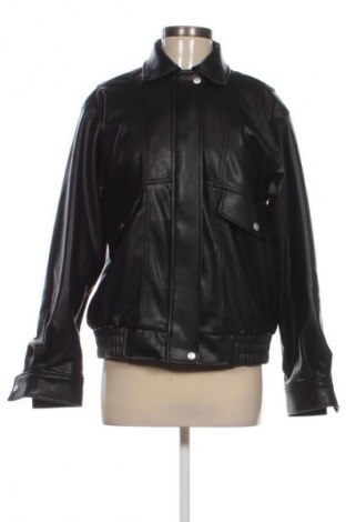 Damska kurtka skórzana H&M Divided, Rozmiar XS, Kolor Czarny, Cena 133,33 zł