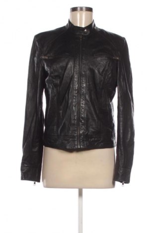 Дамско кожено яке Hema, Размер M, Цвят Черен, Цена 68,99 лв.