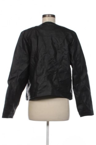 Γυναικείο δερμάτινο μπουφάν Janina, Μέγεθος XL, Χρώμα Μαύρο, Τιμή 20,99 €