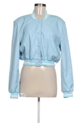 Γυναικείο δερμάτινο μπουφάν Lumina, Μέγεθος M, Χρώμα Μπλέ, Τιμή 65,46 €