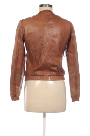 Női bőrdzseki Massimo Dutti, Méret S, Szín Barna, Ár 31 388 Ft