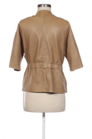 Női bőrdzseki Massimo Dutti, Méret M, Szín Bézs, Ár 32 400 Ft