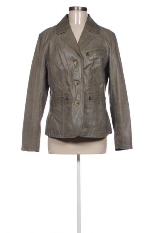 Damska kurtka skórzana Modeszene, Rozmiar L, Kolor Zielony, Cena 222,99 zł