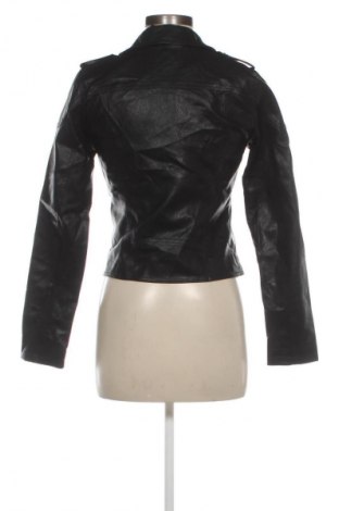 Дамско кожено яке Noisy May, Размер XS, Цвят Черен, Цена 36,99 лв.