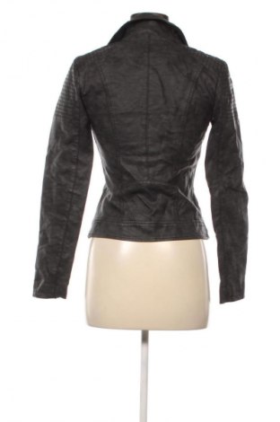 Γυναικείο δερμάτινο μπουφάν ONLY, Μέγεθος XS, Χρώμα Γκρί, Τιμή 18,99 €