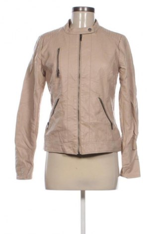 Damen Lederjacke ONLY, Größe M, Farbe Beige, Preis 19,99 €