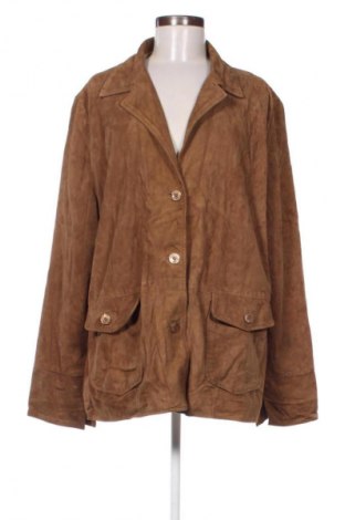 Damen Lederjacke Peter Hahn, Größe XXL, Farbe Braun, Preis 217,70 €