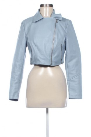 Γυναικείο δερμάτινο μπουφάν Pink Woman, Μέγεθος S, Χρώμα Μπλέ, Τιμή 29,67 €