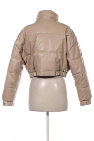 Női bőrdzseki Pull&Bear, Méret M, Szín Bézs, Ár 11 600 Ft